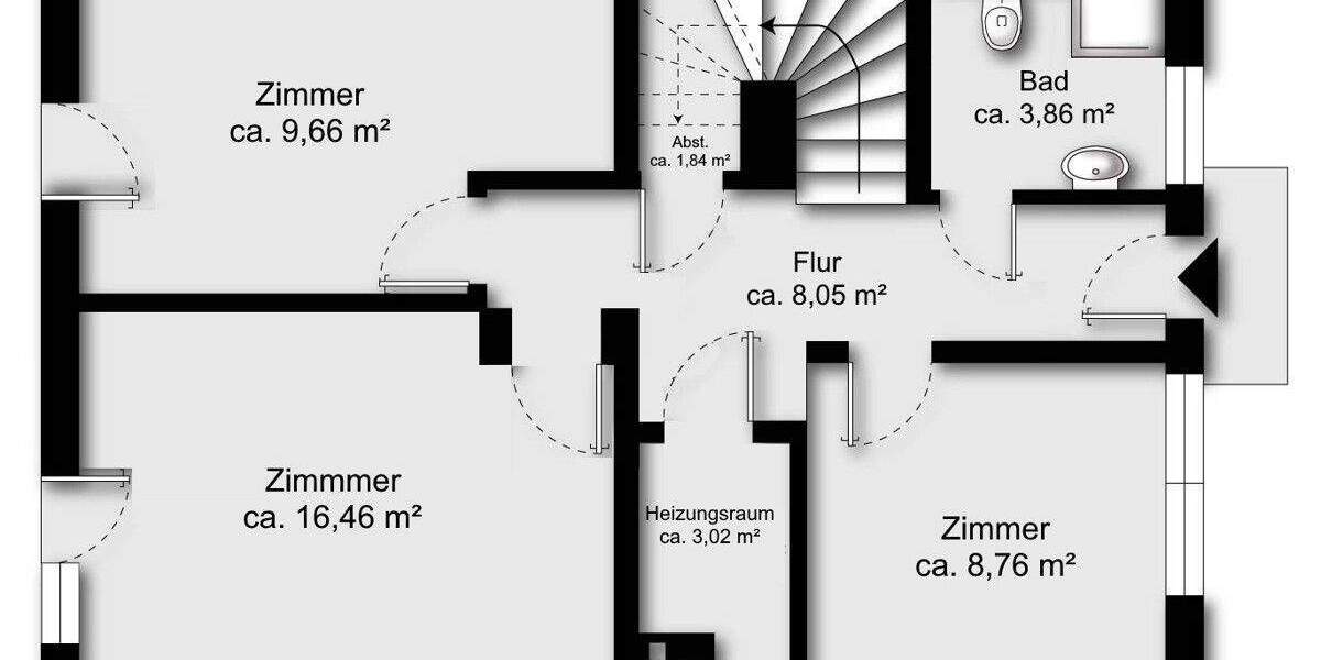 Reihenendhaus Bremen / Blumenthal Blumenthal - 7 Zimmer, 157 m&sup2;, 215.000&euro; | Angebot:25746240