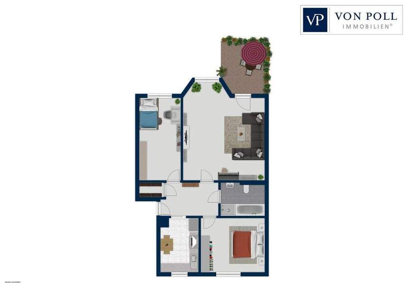 3-Zimmerwohnung in zentraler Lage von Delmenhorst 3 zimmer