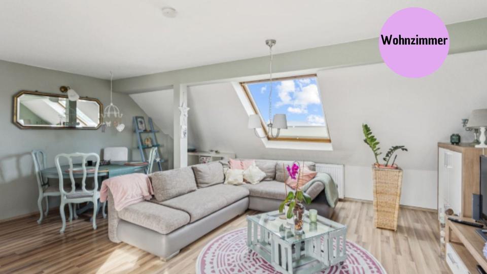 Dachgeschoßwohnung Bremen Findorff - 3 Zimmer, 85 m&sup2;, 322.000&euro; | Angebot:25576404