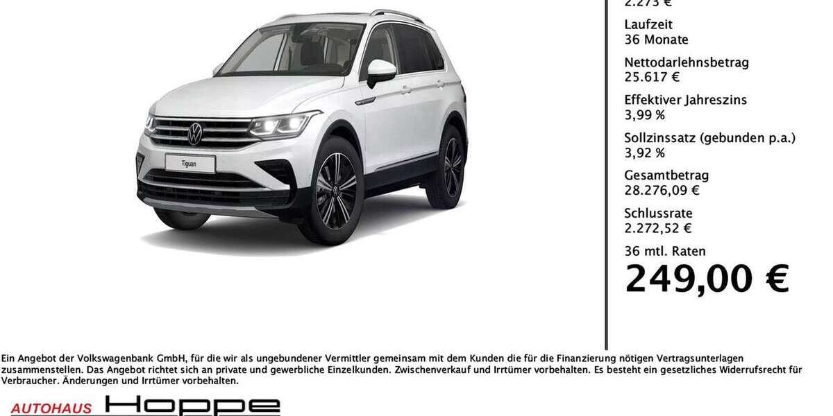 VW Tiguan 95.624 km 27.890 &euro; Ganderkesee 27777