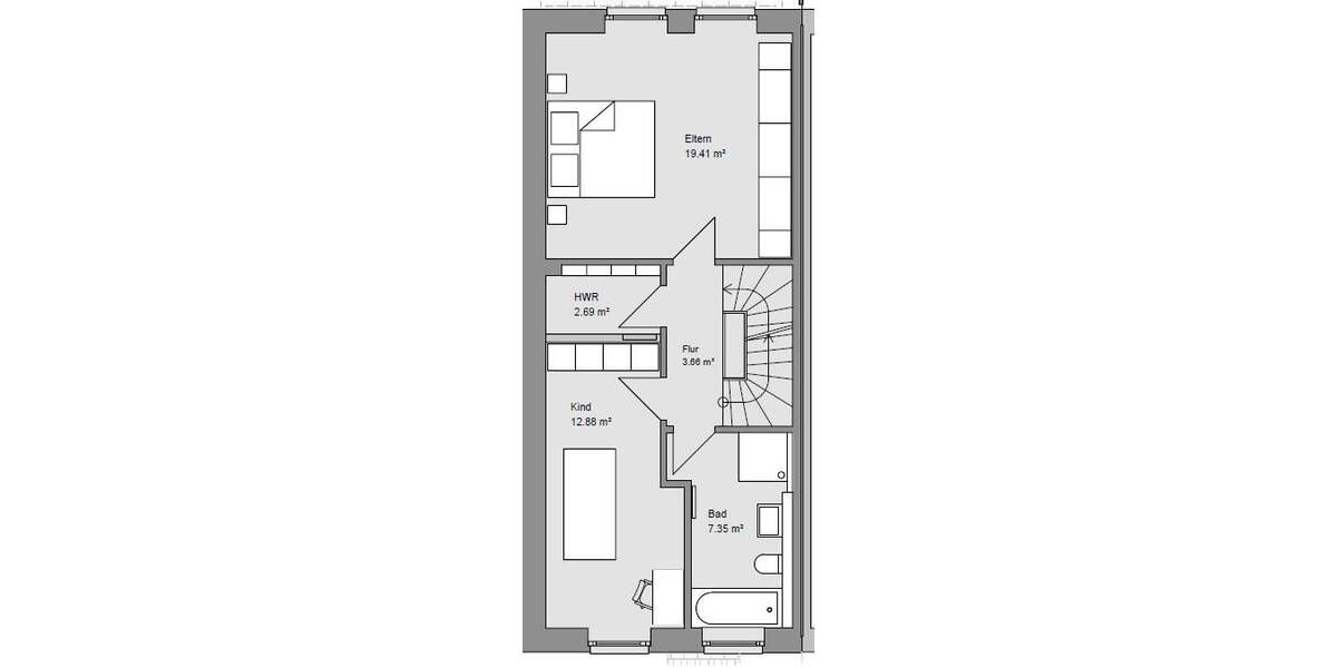 Reihenendhaus Bremen Osterholz - 4 Zimmer, 135 m&sup2;, 502.611&euro; | Angebot:25769272