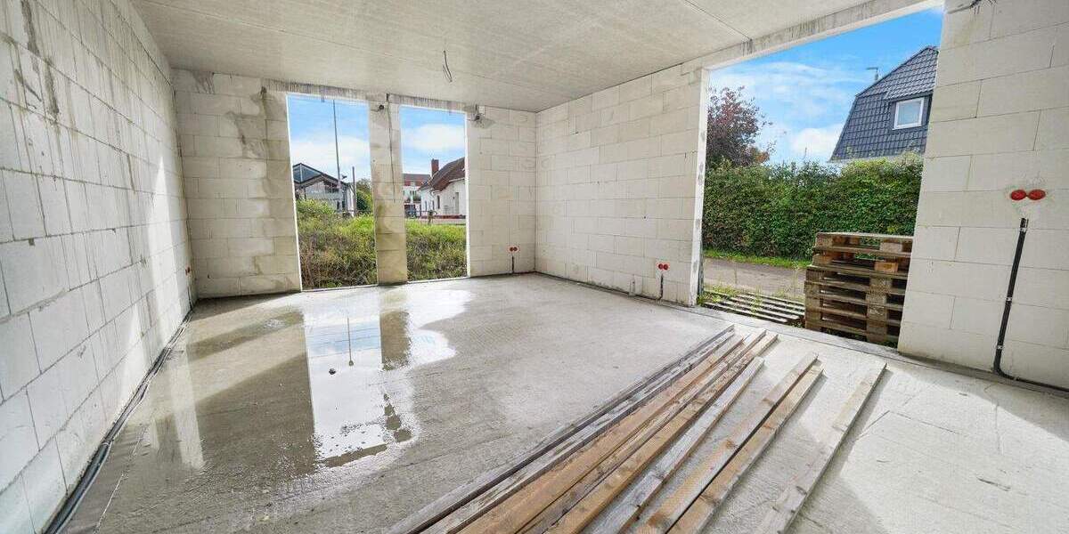 Exklusive 3-Zimmer-Neubauwohnung mit Terrasse und Garten - Effizienzhaus 55 in Lilienthal 3 zimmer