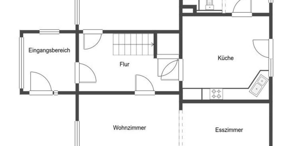 Doppelhaushälfte Achim Baden - 6 Zimmer, 120 m&sup2;, 299.000&euro; | Angebot:25898321
