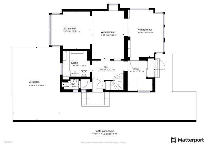 Mehrfamilienhaus, Wohnhaus Delmenhorst Mitte - 5 Zimmer, 123 m&sup2;, 325.000&euro; | Angebot:26891489