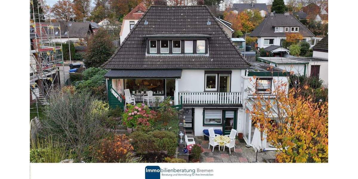 Einfamilienhaus Ritterhude - 7 Zimmer, 185 m&sup2;, 380.000&euro; | Angebot:25227366