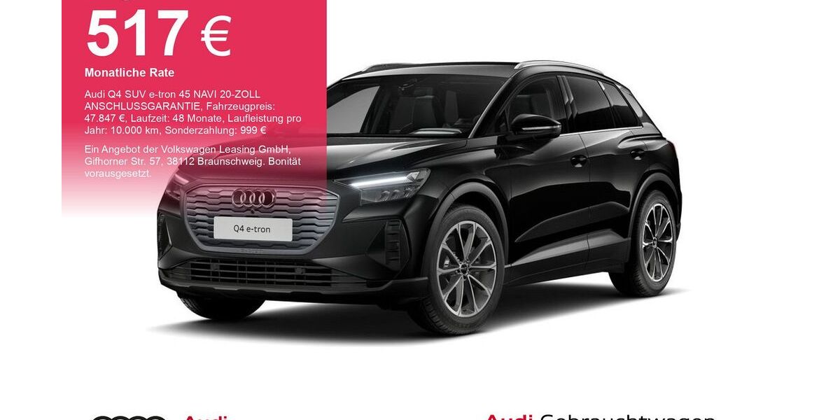 Audi Q4 e-tron 7.361 km 47.847 &euro; Bremen 28207