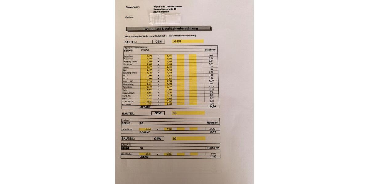 Mehrfamilienhaus, Wohnhaus Bremen Blockland - 12 Zimmer, 332 m&sup2;, 420.000&euro; | Angebot:26149069