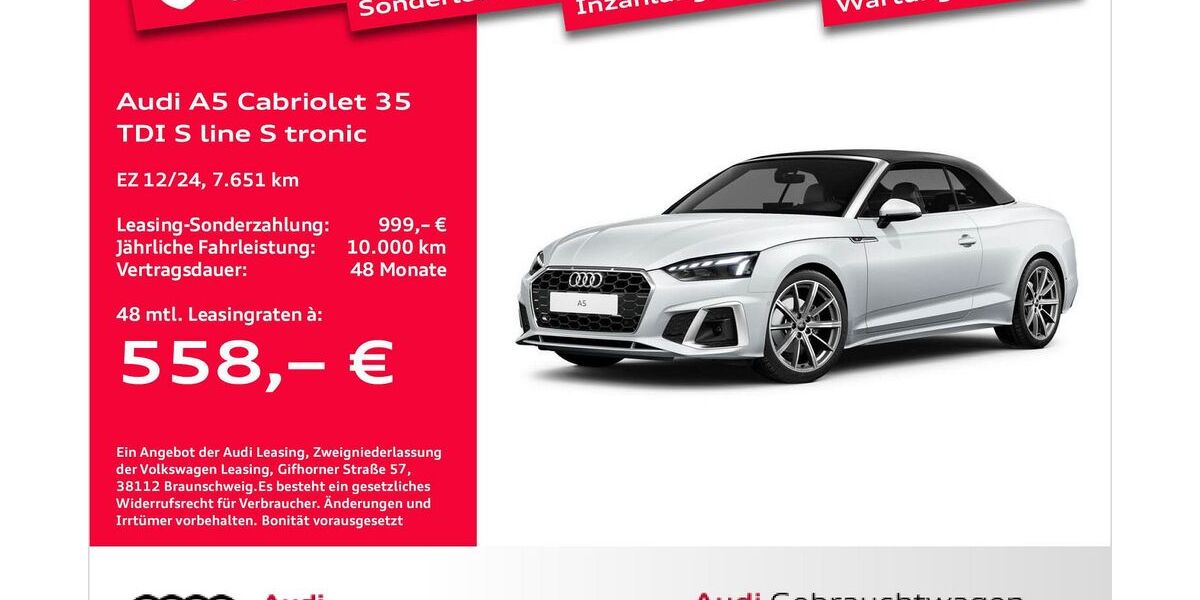 Audi A5 7.651 km 47.950 &euro; Bremen 28207