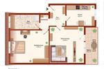 Etagenwohnung Achim - 2.5 Zimmer, 60 m&sup2;, 970&euro; | Angebot:26426909