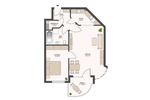 Wohnung im Weidedamm mit kleinem Balkon zimmer