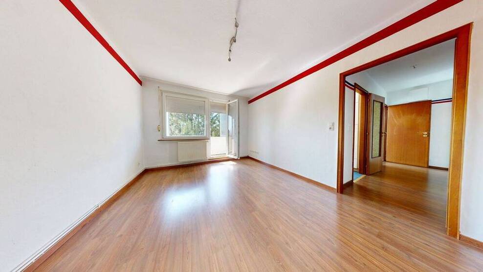 Reserviert Woltmershausen Gepflegte 3-Zimmer-Wohnung mit Sonnenbalkon