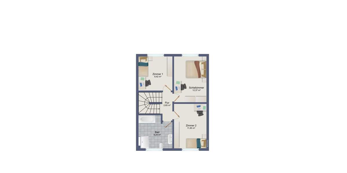 Reihenendhaus Bremen Oberneuland - 5 Zimmer, 117 m&sup2;, 369.000&euro; | Angebot:25734530
