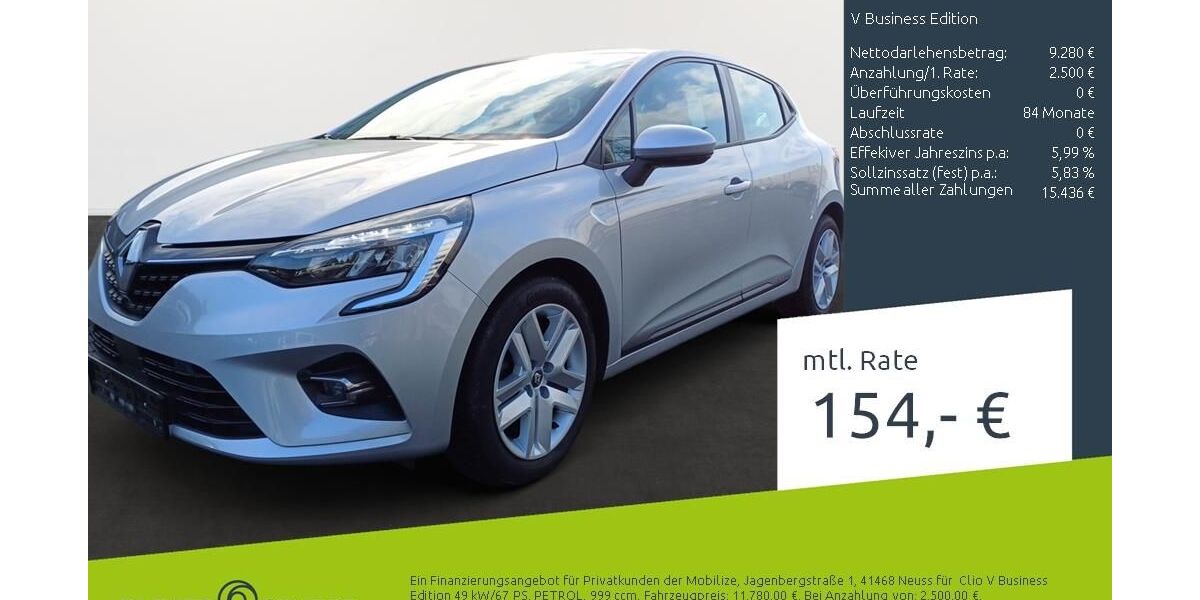 Renault Clio 24.260 km 11.780 € Stuhr 28816