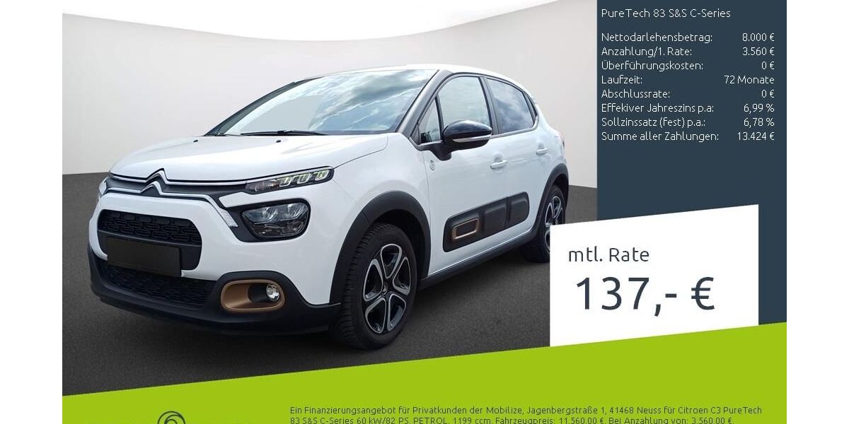 Citroen C3 18.015 km 11.469 &euro; Stuhr 28816