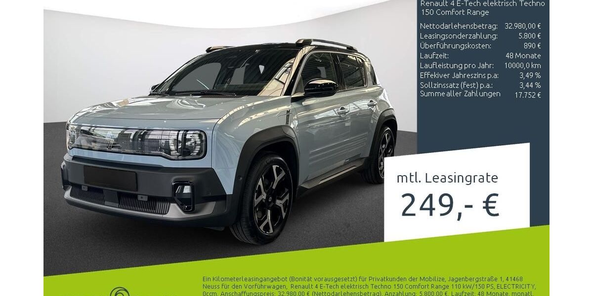 Renault R 4 6.000 km 32.389 &euro; Stuhr 28816