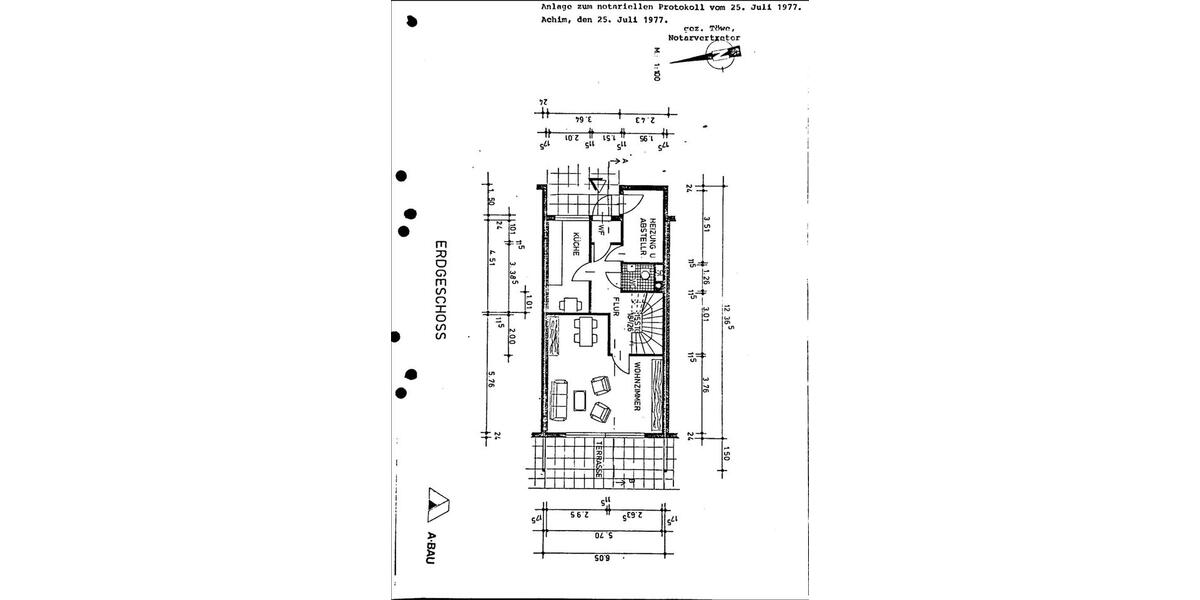 Reihenhaus Achim - 4 Zimmer, 104 m&sup2;, 349.000&euro; | Angebot:27087217