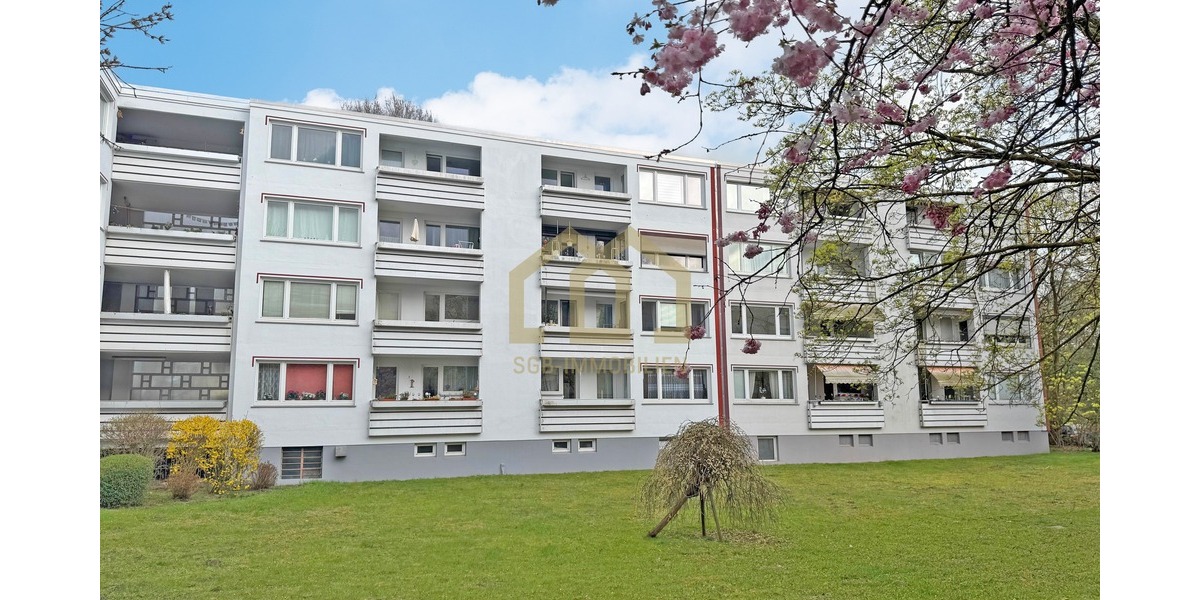 Solide Kapitalanlage (7% Rendite): Vermietete 3-Zimmer-Wohnung + Balkon in ruhiger Lage (Erbpacht) - Wohnanlage Bremen Huchting | Angebot:26634996