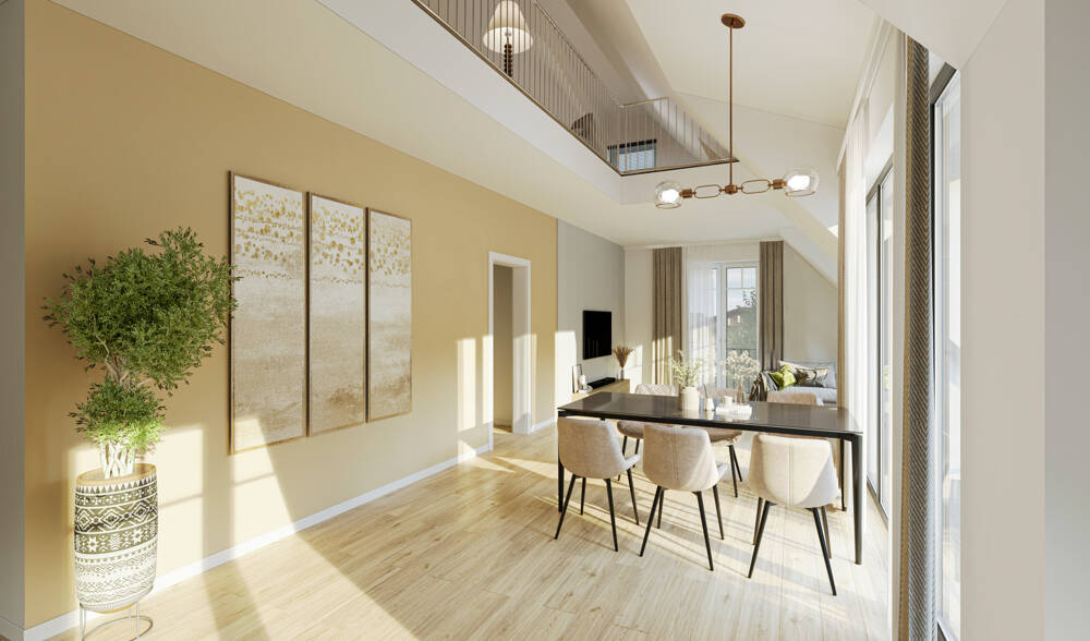 Etagenwohnung Worpswede - 3 Zimmer, 93 m&sup2;, 465.000&euro; | Angebot:25734524