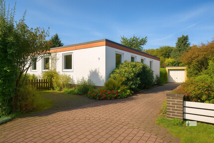 EFH Bungalow mit viel Potential in ruhiger Lage + Garage + Garten + Vollkeller Genießen Sie es! 5 zimmer