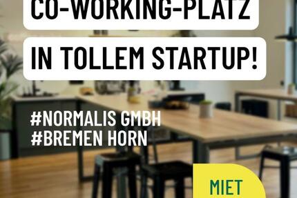 Co-Working-Platz in nettem Startup in Bremen Horn zimmer