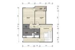 Etagenwohnung Bremen Burglesum - 2 Zimmer, 61 m&sup2;, 770&euro; | Angebot:26678680