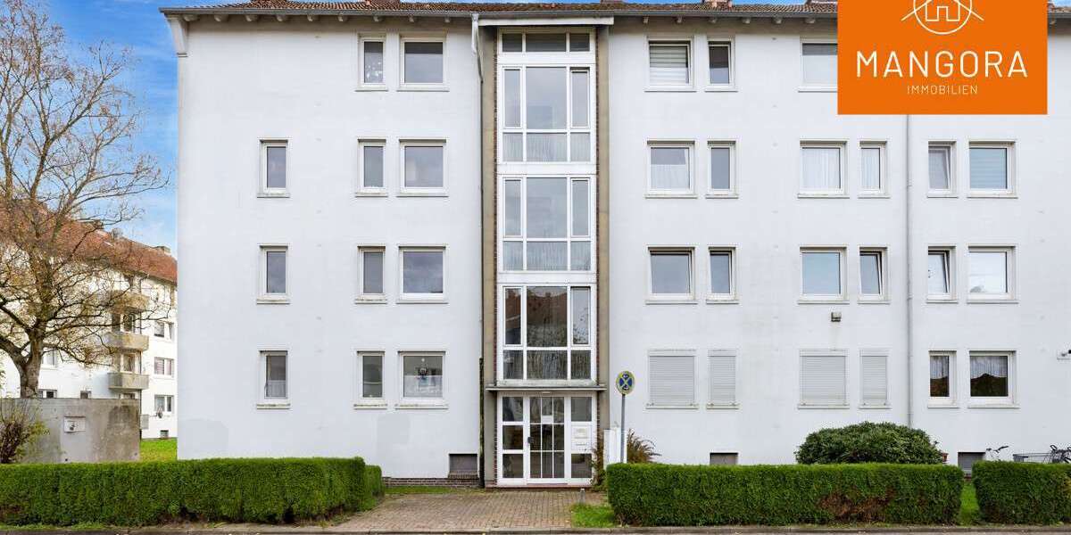 Etagenwohnung Delmenhorst Düsternort - 2 Zimmer, 43 m&sup2;, 85.000&euro; | Angebot:23618077