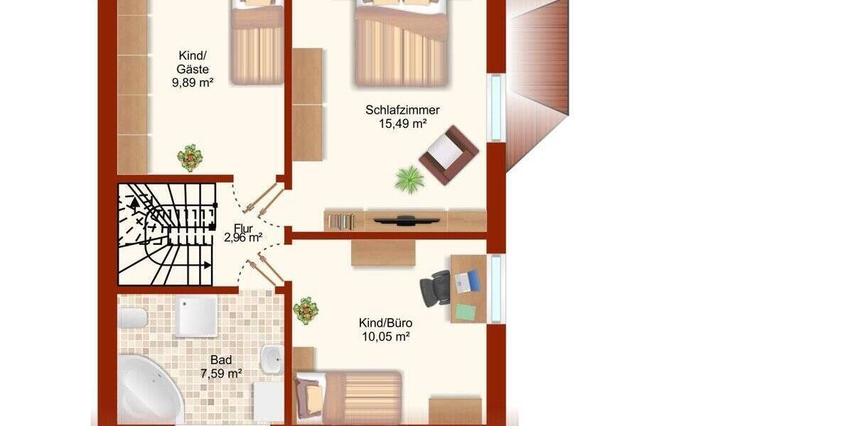Doppelhaushälfte Ottersberg / Otterstedt Otterstedt - 5 Zimmer, 118 m&sup2;, 298.000&euro; | Angebot:25775310