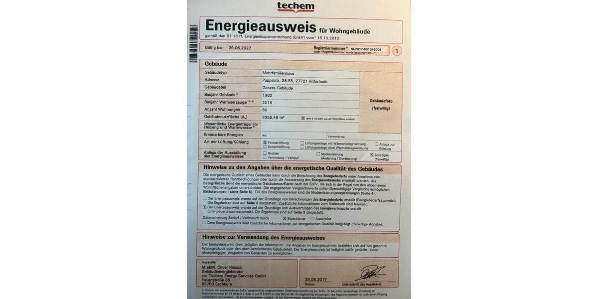 Dachgeschoßwohnung Ritterhude - 2.5 Zimmer, 63 m&sup2;, 142.900&euro; | Angebot:27445803