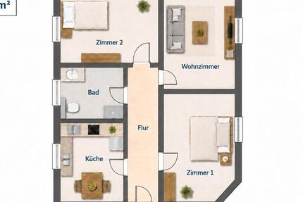 Wohnung Bremen Walle - 3 Zimmer, 60 m&sup2;, 170.000&euro; | Angebot:27190533