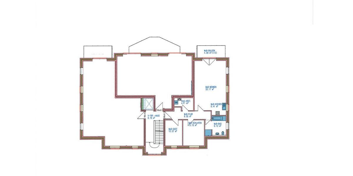 Etagenwohnung Stuhr - 3 Zimmer, 91 m&sup2;, 990&euro; | Angebot:26676398