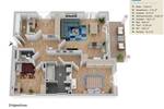 Etagenwohnung Achim Uesen - 4 Zimmer, 100 m&sup2;, 356.000&euro; | Angebot:25770225