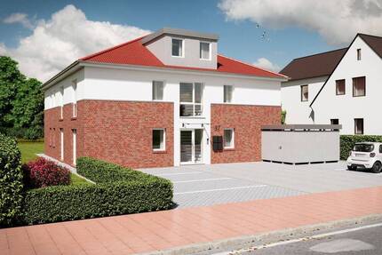 Neubau-Balkonwohnung direkt an der Wörpe mit Blick ins Grüne 3 zimmer