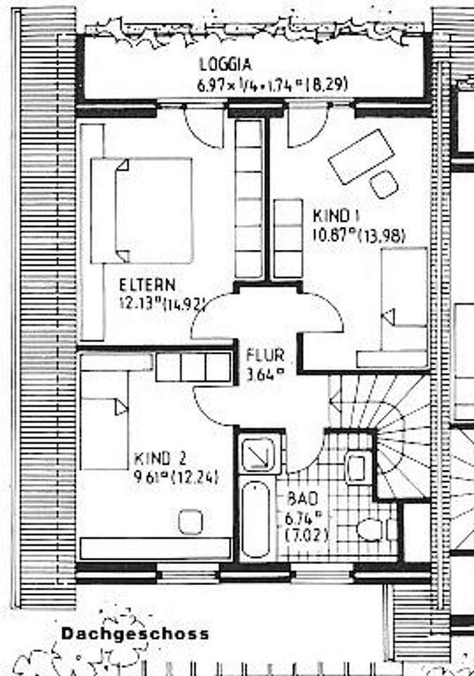 Doppelhaushälfte zu vermieten - mit Garten, Gartenhaus und PKW-Stellplatz