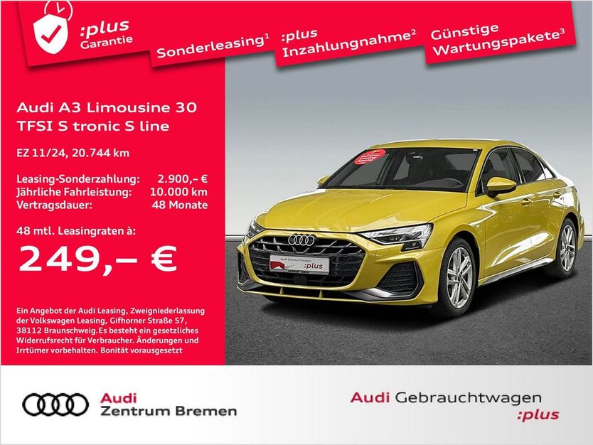 Audi A3 20.744 km 32.660 € Bremen 28207