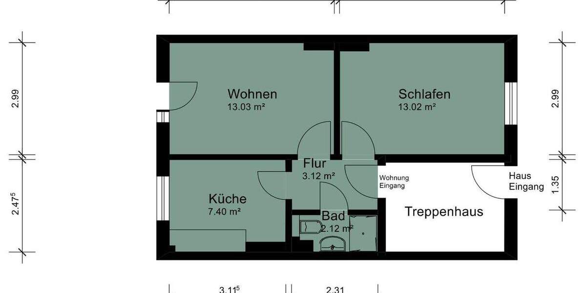 Mehrfamilienhaus, Wohnhaus Bremen Walle - 399.000&euro; | Angebot:25726118