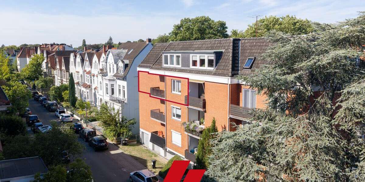 Etagenwohnung Bremen Schwachhausen - 3 Zimmer, 94 m&sup2;, 399.000&euro; | Angebot:27312882