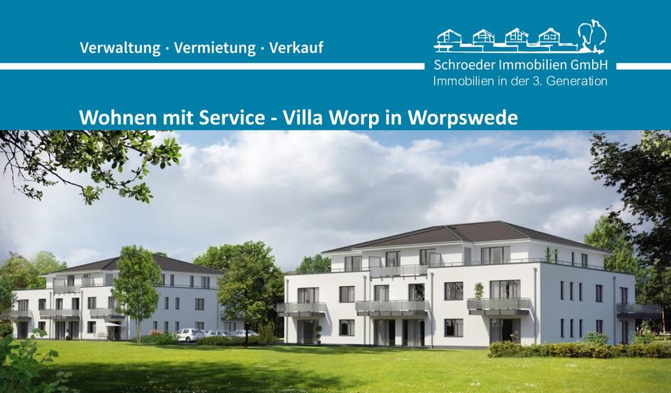 Etagenwohnung Worpswede - 2 Zimmer, 50 m&sup2;, 600&euro; | Angebot:25882037