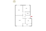 Solide Kapitalanlage (7% Rendite): Vermietete 3-Zimmer-Wohnung + Balkon in ruhiger Lage (Erbpacht) - Dachgeschoßwohnung Bremen Huchting | Angebot:26635005