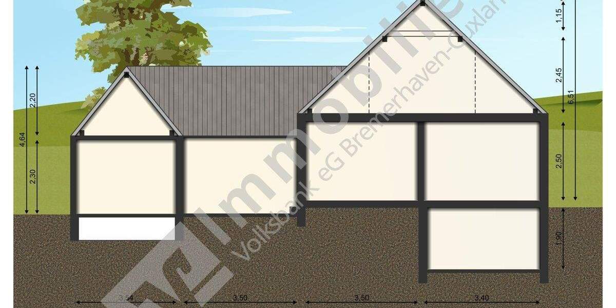 Einfamilienhaus Tarmstedt - 5 Zimmer, 120 m&sup2;, 260.000&euro; | Angebot:25661841