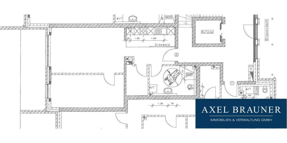 Etagenwohnung Stuhr Brinkum - 2 Zimmer, 65 m&sup2;, 675&euro; | Angebot:26376762
