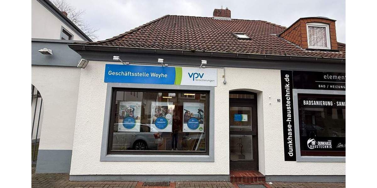 Gewerbeobjekt Weyhe Kirchweyhe - 1 Zimmer, 48 m&sup2;, 450&euro; | Angebot:25247545