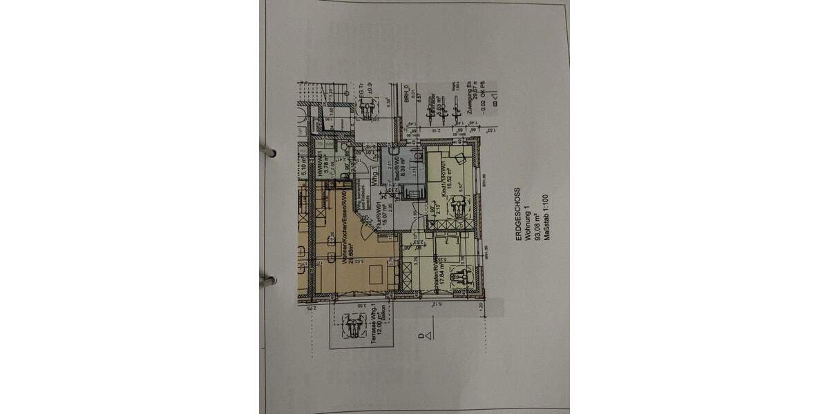 Etagenwohnung Langwedel - 3 Zimmer, 93 m&sup2;, 1.199&euro; | Angebot:24747102
