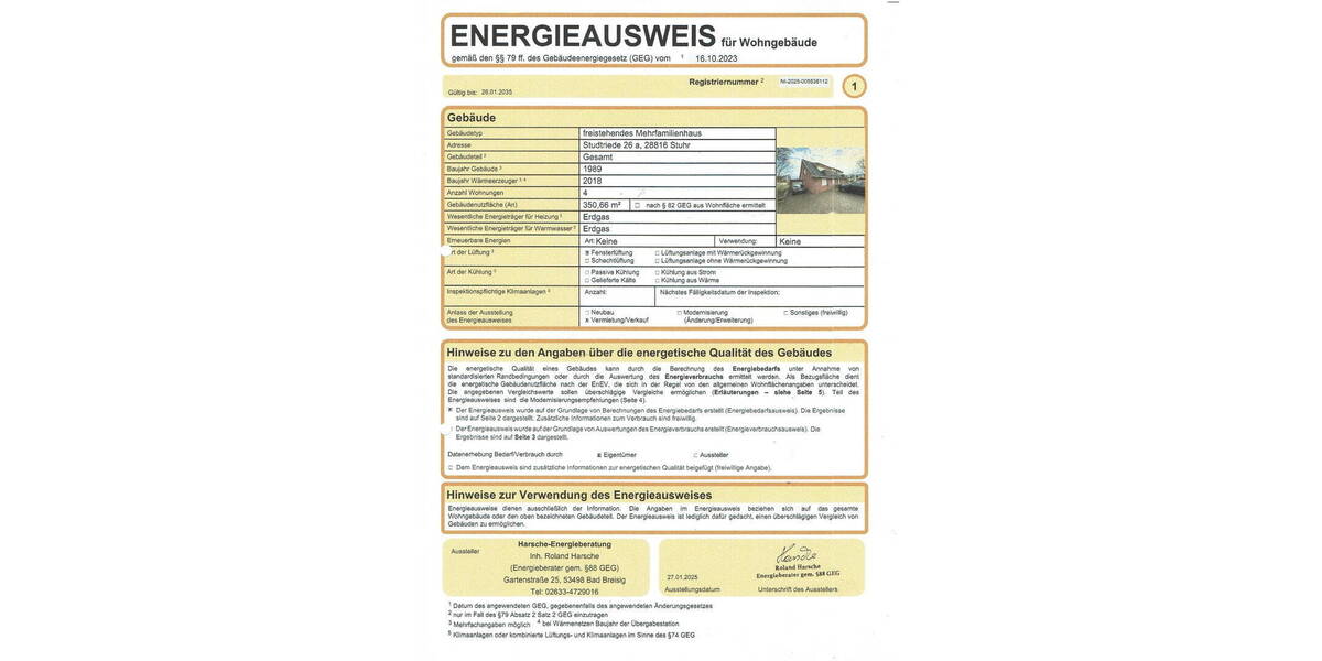 Etagenwohnung Brinkum Brinkum - 2 Zimmer, 74 m&sup2;, 200.000&euro; | Angebot:26472805