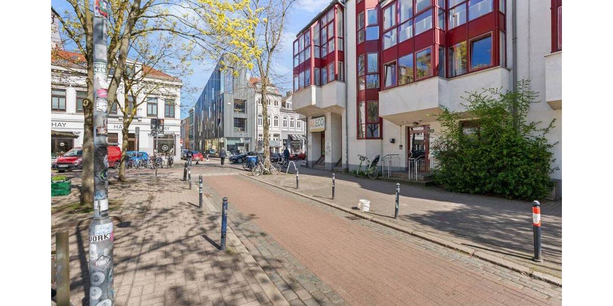 Etagenwohnung Bremen Ostertor - 2 Zimmer, 72 m&sup2;, 299.000&euro; | Angebot:26117564