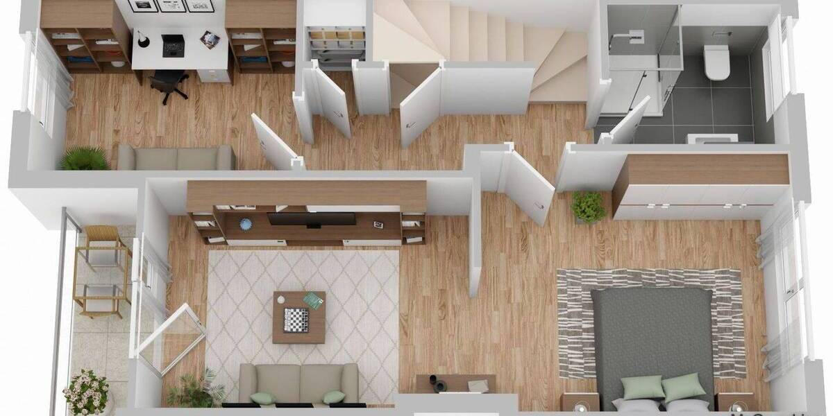 Reihenmittelhaus Bremen Woltmershausen - 4 Zimmer, 100 m&sup2;, 349.000&euro; | Angebot:25929272