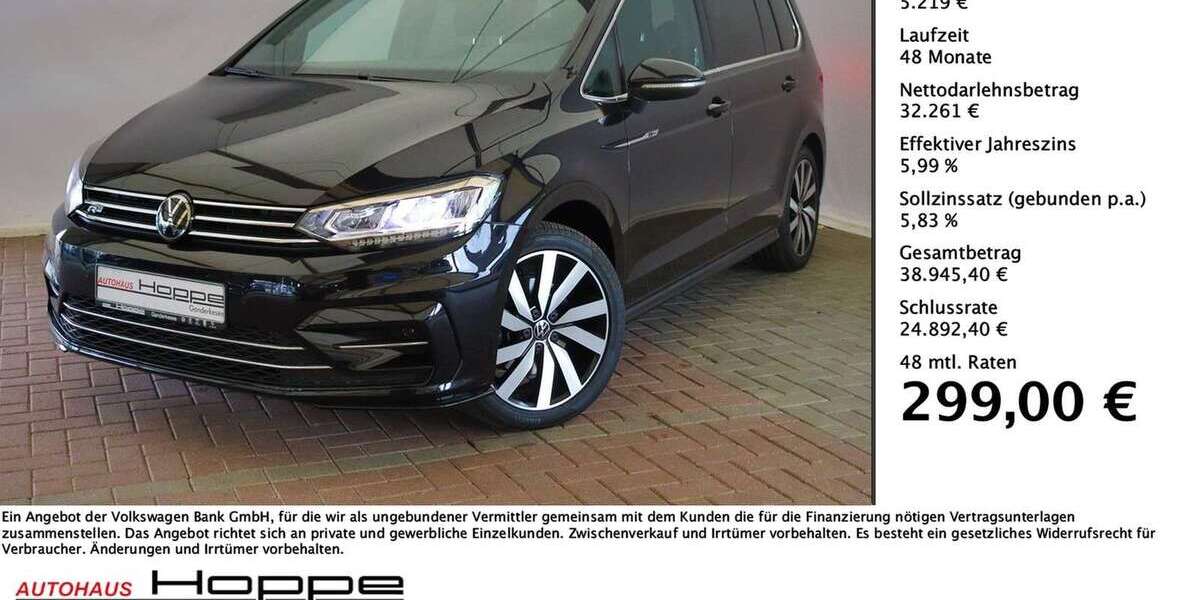 VW Touran 20.420 km 34.980 &euro; Ganderkesee 27777