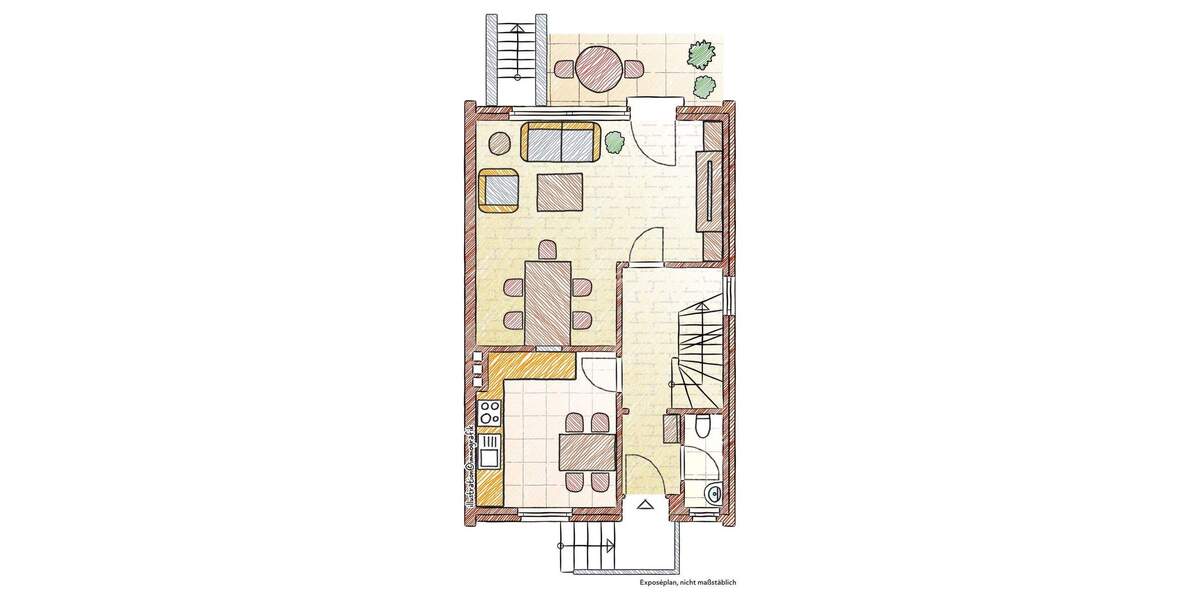 Reihenendhaus Bremen Schönebeck - 5 Zimmer, 110 m&sup2;, 259.000&euro; | Angebot:25267329