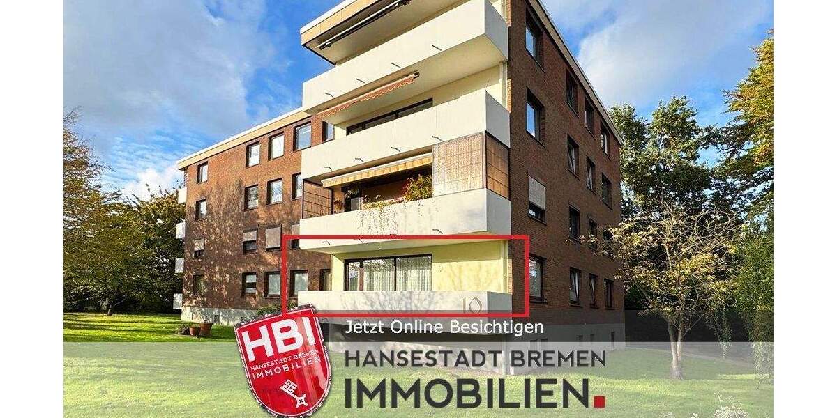 Etagenwohnung Bremen Mittelshuchting - 3 Zimmer, 88 m&sup2;, 189.000&euro; | Angebot:25317808