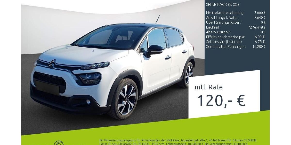Citroen C3 48.018 km 10.640 &euro; Stuhr 28816