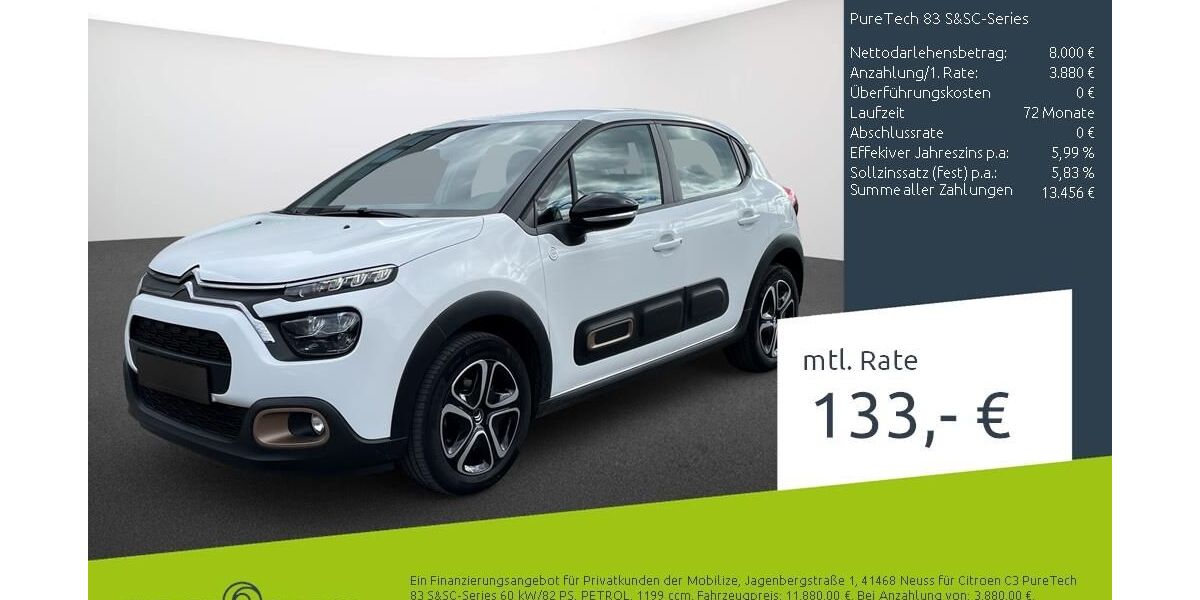Citroen C3 22.303 km 11.443 &euro; Stuhr 28816
